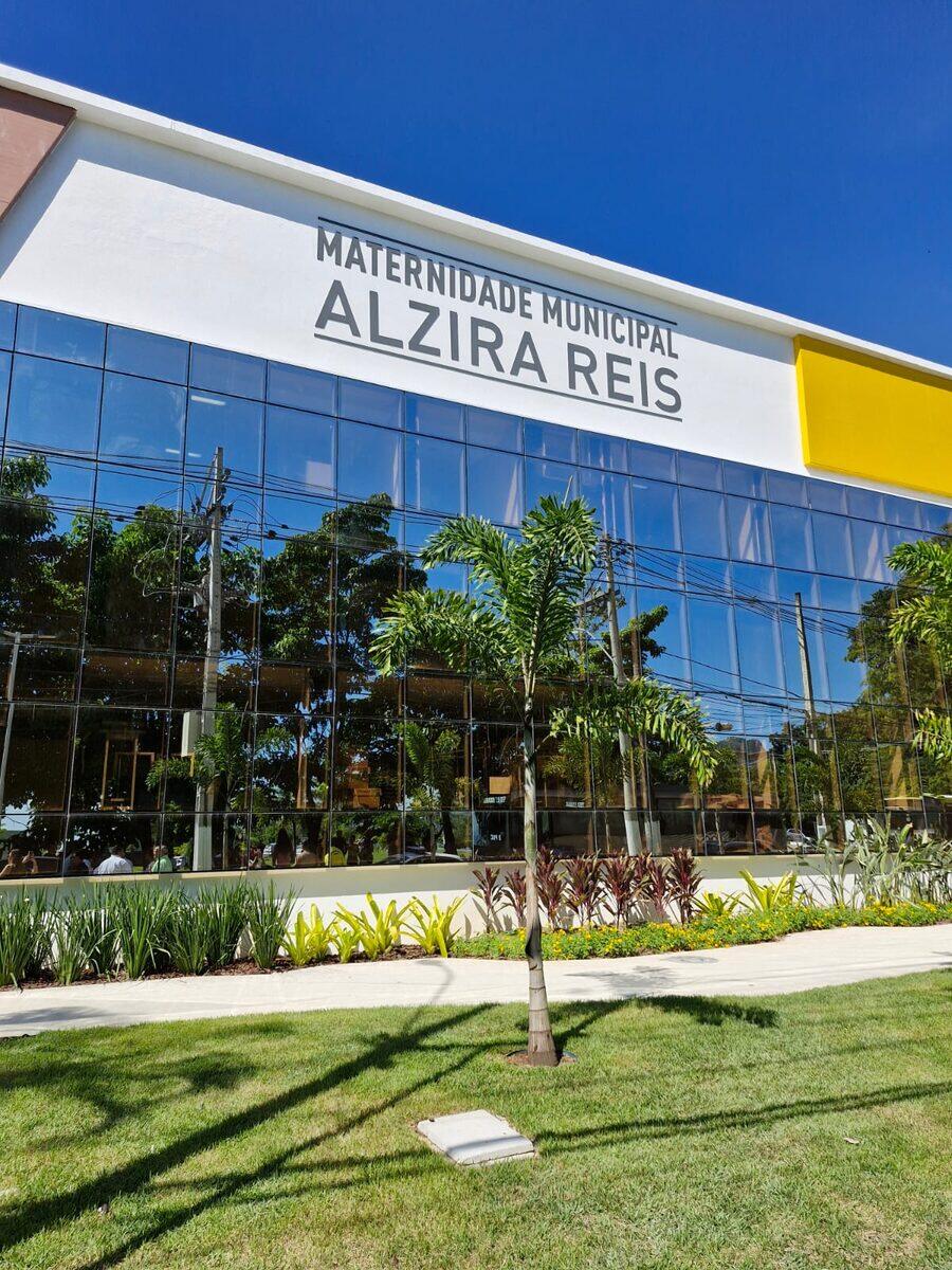 Fachada Maternidade Alzira Reis vista frontal